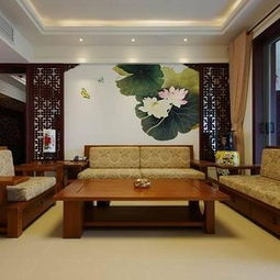 中式风格客厅布局方案设计